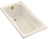 Kohler Hourglass K-1219-47 Almond 32 Bath with Reversible Drain