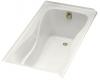 Kohler Hourglass K-1219-R-0 White 32 Bath with Integral Tile Flange and Right-Hand Drain