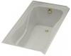 Kohler Hourglass K-1219-R-95 Ice Grey 32 Bath with Integral Tile Flange and Right-Hand Drain