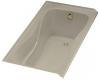 Kohler Hourglass K-1219-R-G9 Sandbar 32 Bath with Integral Tile Flange and Right-Hand Drain