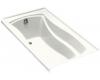 Kohler Mariposa K-1229-0 White Mariposa 5.5' Bath with Reversible Drain