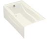 Kohler Mariposa K-1229-LA-96 Biscuit Mariposa 5.5' Bath with Integral Apron and Left-Hand Drain