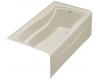 Kohler Mariposa K-1229-RA-G9 Sandbar Mariposa 5.5' Bath with Integral Apron and Right-Hand Drain