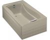 Kohler Mariposa K-1242-L-G9 Sandbar Mariposa 5' Bath with Integral Tile Flange and Left-Hand Drain