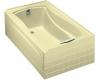 Kohler Mariposa K-1242-L-Y2 Sunlight Mariposa 5' Bath with Integral Tile Flange and Left-Hand Drain