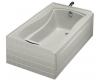 Kohler Mariposa K-1242-R-95 Ice Grey Mariposa 5' Bath with Integral Tile Flange and Right-Hand Drain