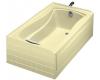 Kohler Mariposa K-1242-R-Y2 Sunlight Mariposa 5' Bath with Integral Tile Flange and Right-Hand Drain