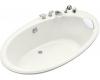 Kohler Seaside K-1249-0 White 6' Bath