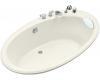 Kohler Seaside K-1249-96 Biscuit 6' Bath