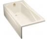 Kohler Hourglass K-1510-X-47 Almond 5' Bath