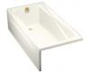 Kohler Hourglass K-1510-X-96 Biscuit 5' Bath