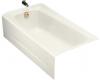 Kohler Mendota K-505-96 Biscuit 5' Bath with Left-Hand Drain
