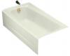 Kohler Mendota K-505-NG Tea Green 5' Bath with Left-Hand Drain
