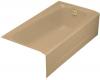 Kohler Mendota K-506-33 Mexican Sand 5' Bath with Right-Hand Drain