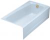 Kohler Mendota K-506-6 Skylight 5' Bath with Right-Hand Drain