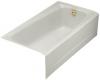 Kohler Mendota K-506-95 Ice Grey 5' Bath with Right-Hand Drain