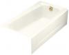 Kohler Mendota K-506-96 Biscuit 5' Bath with Right-Hand Drain