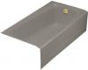 Kohler Mendota K-506-K4 Cashmere 5' Bath with Right-Hand Drain
