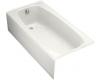 Kohler Dynametric K-515-0 White 5.5' Bath with Left Hand-Drain