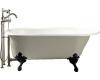 Kohler Iron Works Historic K-710-S-0 White Bath with Sandbar Exterior