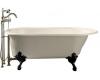 Kohler Iron Works Historic K-710-S-47 Almond Bath with Sandbar Exterior