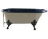 Kohler Iron Works Historic K-710-S-52 Navy Bath with Sandbar Exterior