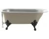 Kohler Iron Works Historic K-710-S-FF Sea Salt Bath with Sandbar Exterior