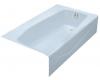 Kohler Villager K-714-6 Skylight Bath with Extra 4" Ledge and Right-Hand Drain