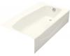 Kohler Villager K-714-96 Biscuit Bath with Extra 4" Ledge and Right-Hand Drain