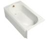 Kohler Memoirs K-721-0 White 5' Bath with Left-Hand Drain
