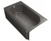 Kohler Memoirs K-721-58 Thunder Grey 5' Bath with Left-Hand Drain