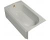 Kohler Memoirs K-721-95 Ice Grey 5' Bath with Left-Hand Drain