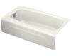 Kohler Seaforth K-745-96 Biscuit Bath with Left-Hand Drain