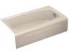 Kohler Seaforth K-746-55 Innocent Blush Bath with Right-Hand Drain