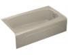 Kohler Seaforth K-746-G9 Sandbar Bath with Right-Hand Drain