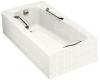 Kohler Guardian K-785-0 White 5' Bath with Left-Hand Drain