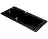 Kohler Maestro K-839-7 Black Black 5.5' Bath with Grip Rail Drillings