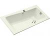 Kohler Maestro K-839-NG Tea Green 5.5' Bath with Grip Rail Drillings