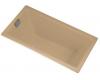 Kohler Tea-for-Two K-855-R-33 Mexican Sand 5.5' Bath with Integral Tile Flange and Right-Hand Drain