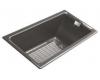 Kohler Tea-for-Two K-855-R-58 Thunder Grey 5.5' Bath with Integral Tile Flange and Right-Hand Drain