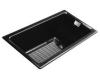 Kohler Tea-for-Two K-855-R-7 Black Black 5.5' Bath with Integral Tile Flange and Right-Hand Drain
