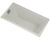 Kohler Tea-for-Two K-855-R-95 Ice Grey 5.5' Bath with Integral Tile Flange and Right-Hand Drain