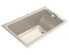 Kohler Tea-for-Two K-855-R-FD Cane Sugar 5.5' Bath with Integral Tile Flange and Right-Hand Drain