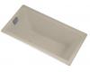 Kohler Tea-for-Two K-855-R-G9 Sandbar 5.5' Bath with Integral Tile Flange and Right-Hand Drain
