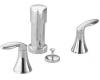 Kohler Coralais K-15286-4-CP Polished Chrome Bidet Faucet with Lever Handles