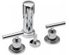 Kohler Taboret K-8247-4-BN Vibrant Brushed Nickel Bidet Faucet with Vertical Spray And Lever Handles