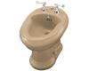 Kohler Revival K-4830-33 Mexican Sand Bidet with Plumb for Horizontal Spray Bidet Faucet