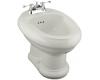 Kohler Revival K-4832-95 Ice Grey Centerset Bidet with Plumb for Horizontal Spray Bidet Faucet