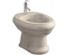 Kohler Revival K-4833-55 Innocent Blush Bidet with Single-Hole Faucet Drilling