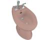 Kohler San Tropez K-4854-45 Wild Rose Bidet with Plumb for Vertical Spray Bidet Faucet